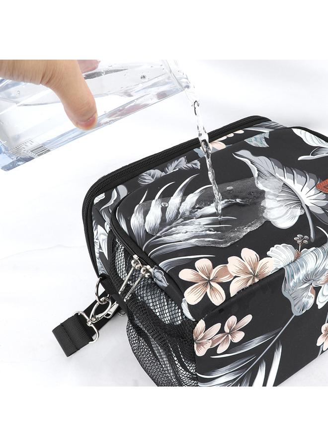 Bluejw 10L Portable Lunch Box Bag Student Insulation Bag Portable Lunch Lunch Bag EVA Leak-proof Water Belt Meal Bag Ice Bag - Image 4