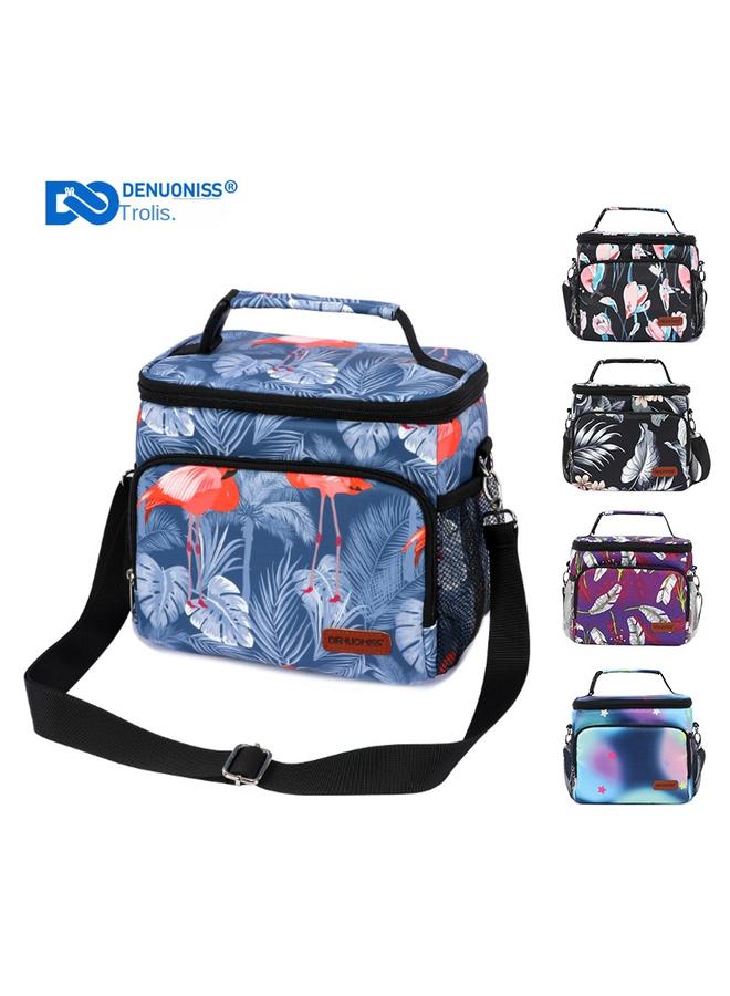 Bluejw 10L Portable Lunch Box Bag Student Insulation Bag Portable Lunch Lunch Bag EVA Leak-proof Water Belt Meal Bag Ice Bag - Image 2