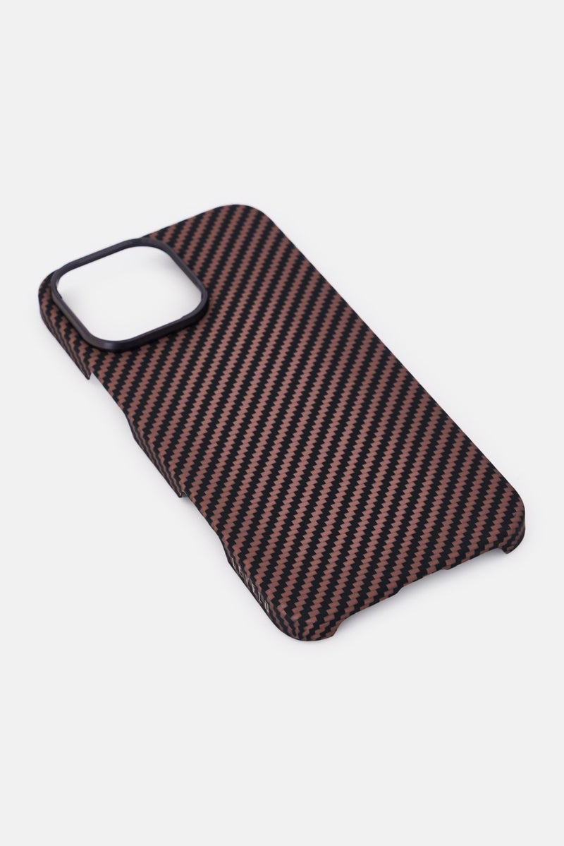 LEVELO iPhone 16 Pro Max Sergei Aramid Fiber Protective Case, Multicolor - Image 4