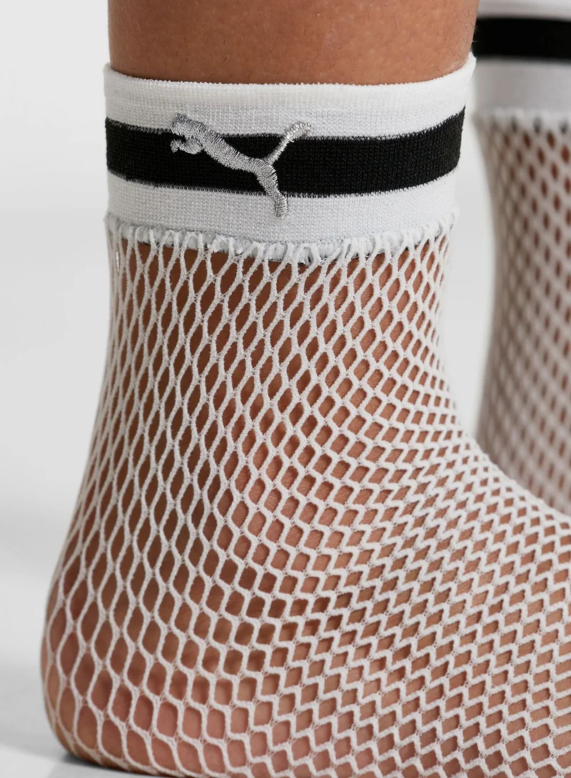 PUMA Selena Gomez Fishnet Socks
