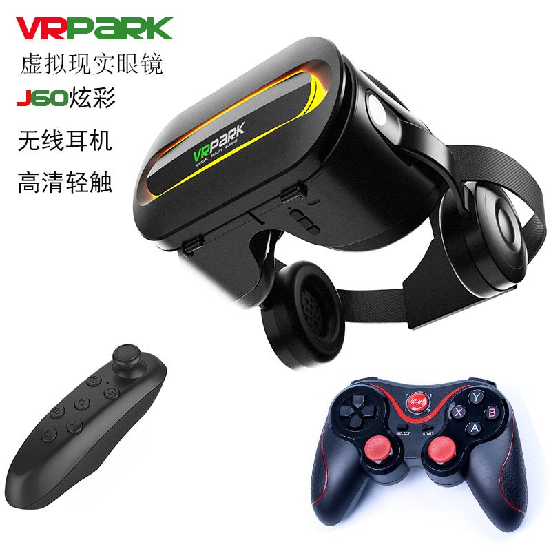 New Vrpark Glasses All-In-One High-Definition Movie Smart Headset Vrbox Bluetooth Vr Glasses Factory - Image 1