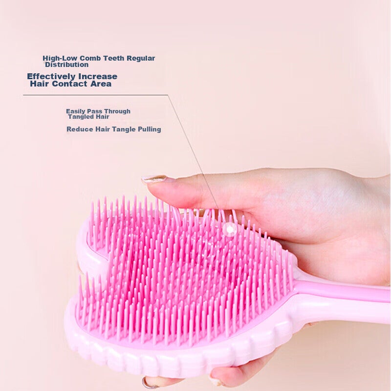 Tangle Angel Comb, Princess Angel Comb, Massage Comb, Styling Comb, Birthday Gift Comb for Girls, Air Cushion Comb - Image 3