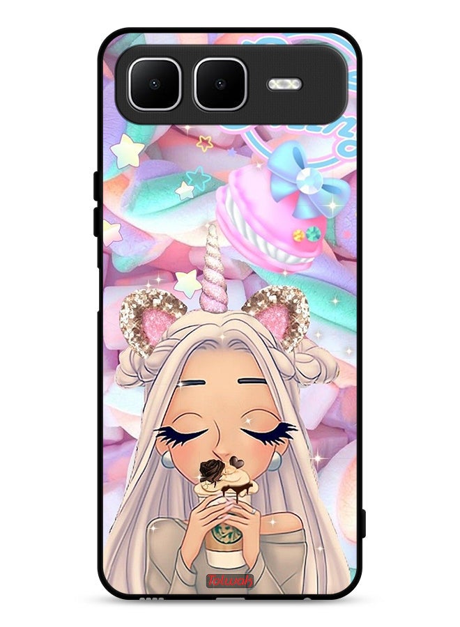 Tolwak Infinix Smart 10 Plus Protective Case Cover Sweet Thing