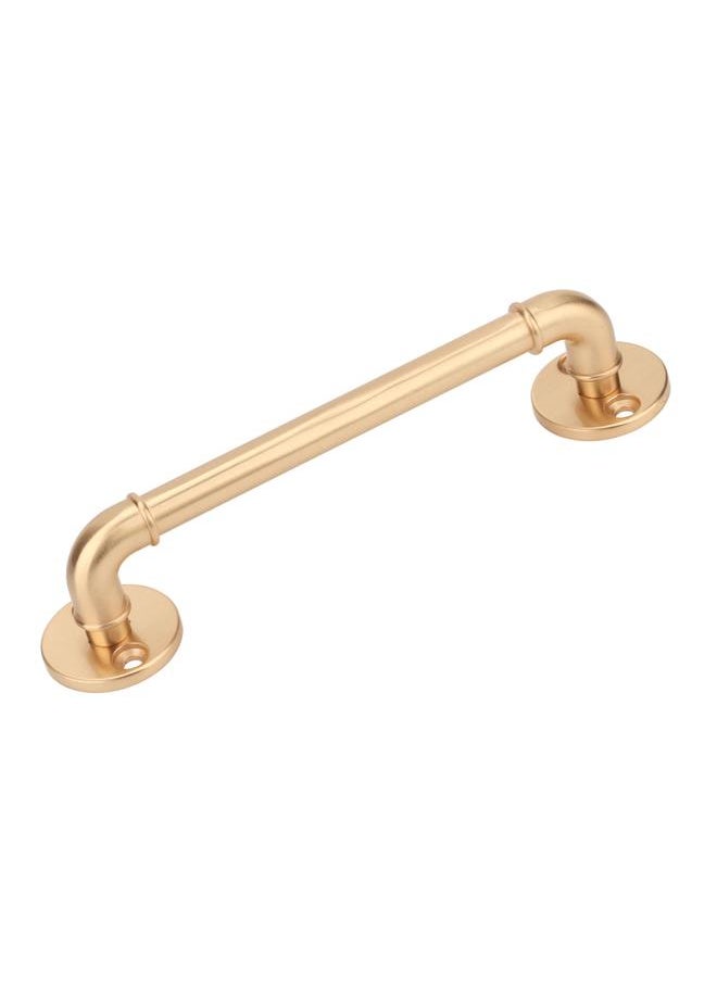 Thoraya Gate Pull Handle Zinc Alloy Retro Round Base Furniture Hardware for Door Drawer Cabinet Wardrobe Closet Gold  - Image 3
