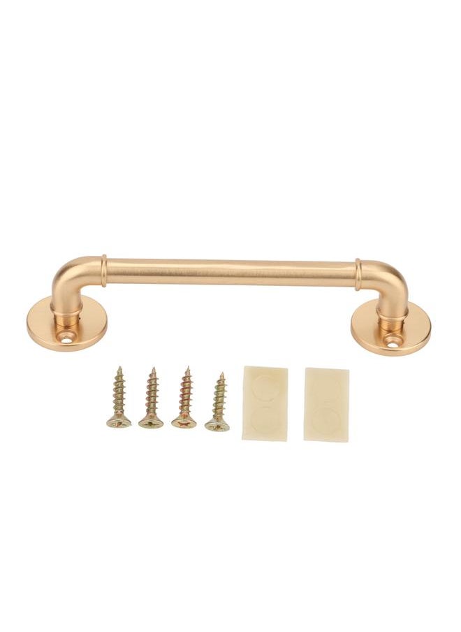Thoraya Gate Pull Handle Zinc Alloy Retro Round Base Furniture Hardware for Door Drawer Cabinet Wardrobe Closet Gold  - Image 1