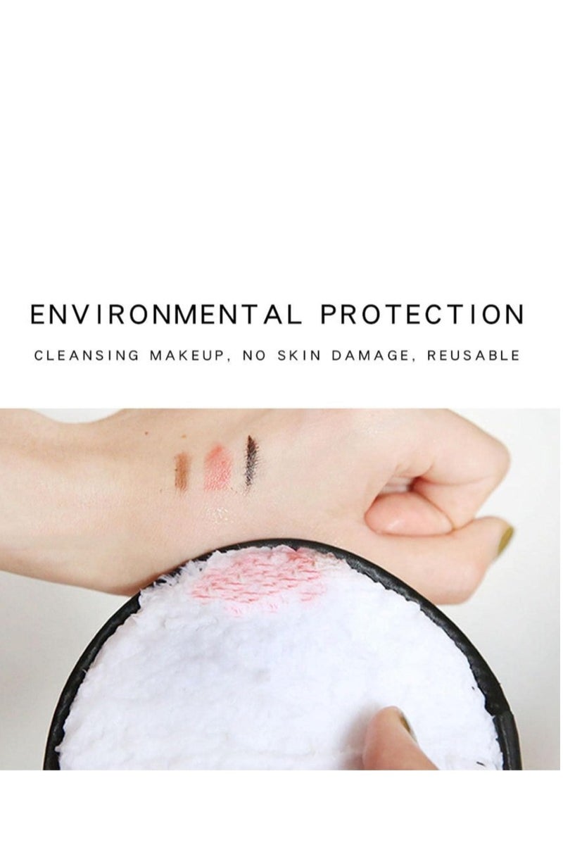 Reusable makeup remover pads remove makeup easily. - Image 3