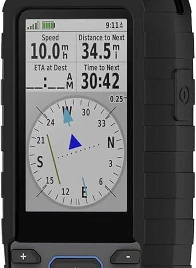 Black Silicone Protective Case For 79S Cycling Computer Bike Navigation Device - Image 4