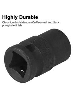 Jetech Jetech 3/4" Drive 21mm Deep Impact Socket, Metric 3/4-Inch Drive Deep Impact Socket, Professional Cr-Mo 3/4-Inch Drive 21mm Deep Impact Socket with 6-Point Design  - Image 4