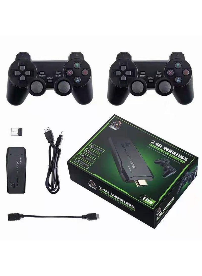 Generic - M8 Retro Gaming Console HDMI TV Game Console with Wireless Controllers, Dual Player Arcade Machine, HD Retro Game System - Image 1