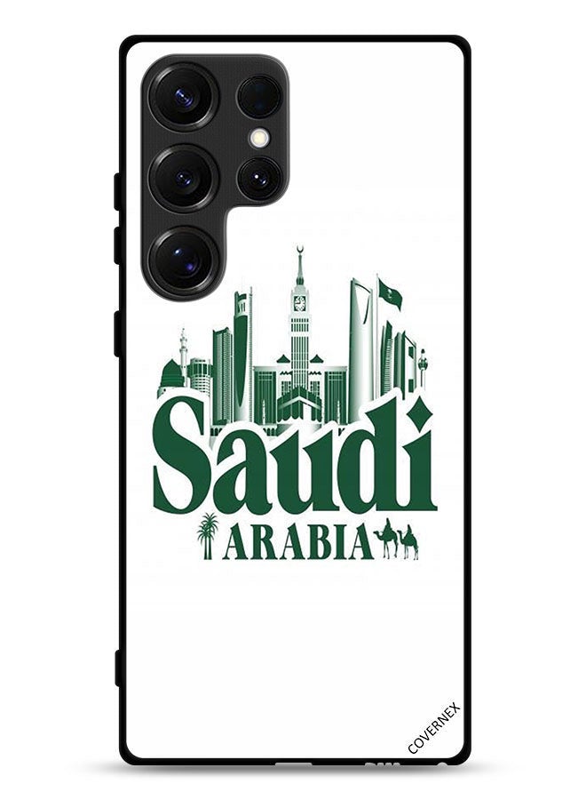 Covernex Samsung Galaxy S25 Ultra Protective Case Cover Kingdom Of Saudi Arabia Artwork - Image 1