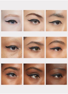 docolor Liquid Eye liner Stamp Black Double-sided Winged Eye Liner Ink Waterproof Smudgeproof Long Lasting Wing Original Eyeliner Pen  - Image 4