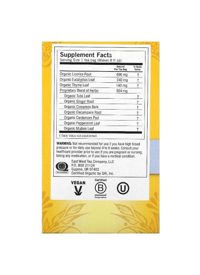 Yogi Tea Yogi Tea, Breathe Deep, Caffeine Free, 16 Tea Bags, 1.12 oz (32 g)  - Image 2