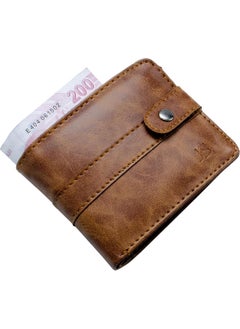 Apera Tr-91 Full Length Faux Leather Men's Wallet with Snap Fastener, 15 Card Holder, Double Paper Money Compartment  - Image 1