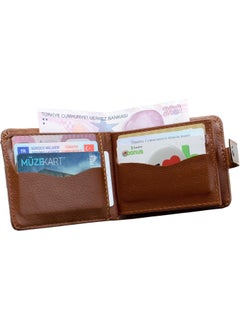 Apera Tr-91 Full Length Faux Leather Men's Wallet with Snap Fastener, 15 Card Holder, Double Paper Money Compartment  - Image 2