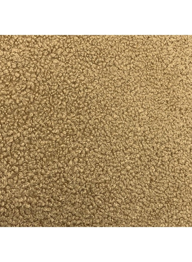 DANUBE HOME V2 Strand 1 Seater Fabric Accent Chair – Modern Comfortable Armchair for Living Room, Bedroom, Lounge, Office – Stylish Upholstered Single Sofa Chair - Beige - Image 3