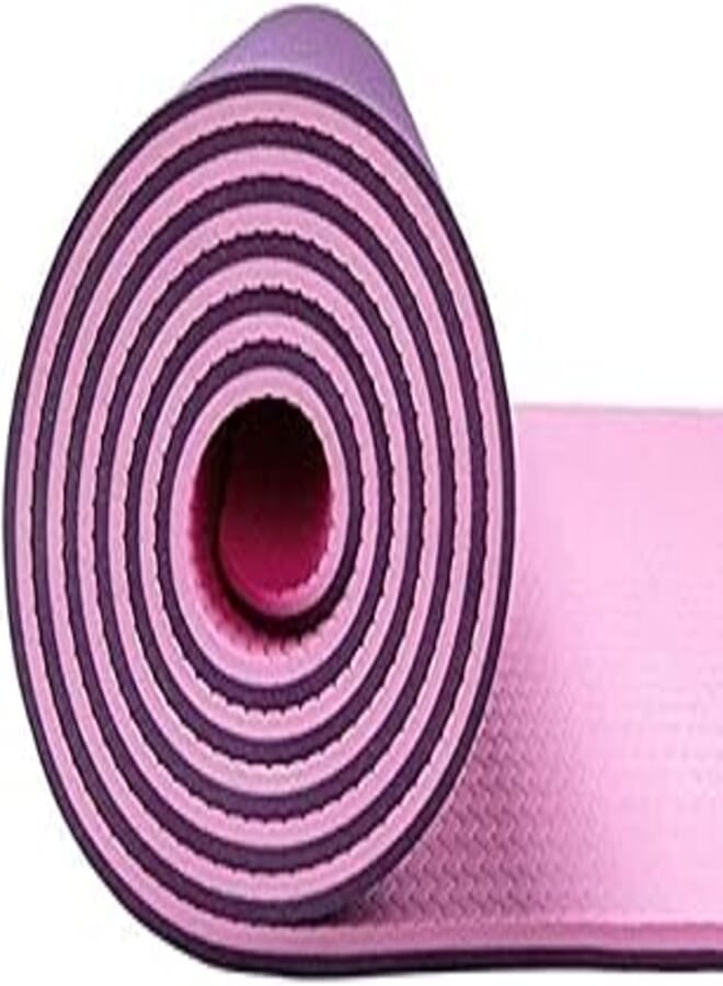 OR Non-Slip 6 mm-Thick TPE Yoga mat, Workout mat, Rubber Gym mat 