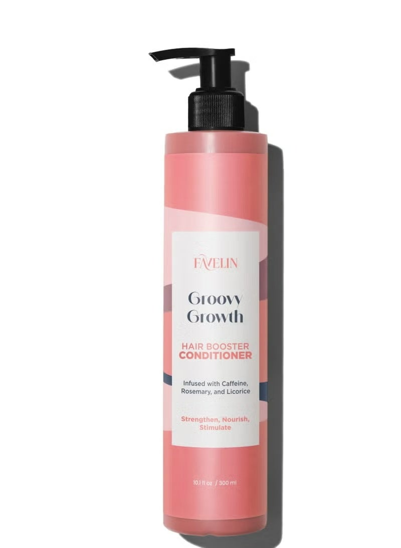 Favelin Groovy Growth Hair Booster Shampoo + Conditioner + Hair Mask 300 ml + Hair Serum 50 ml + Hair Oil  35 ml - Image 5