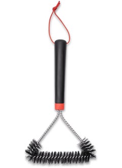 Weber Weber Three-Sided Grill Brush- Black, 30 CM| Premium Grilling accessory  - Image 2