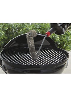 Weber Weber Three-Sided Grill Brush- Black, 30 CM| Premium Grilling accessory  - Image 3