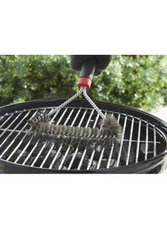 Weber Weber Three-Sided Grill Brush- Black, 30 CM| Premium Grilling accessory  - Image 4
