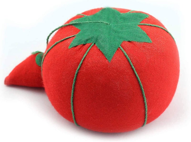 bouti1583 3PCS Tomato Shaped Needle Pin Cushion DIY Handcraft Tool for Cross Stitch Sewing Home Sewing Needle Pin Cushion Pillow Pincushion - Image 2