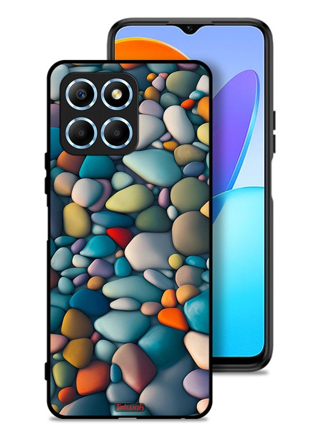 Tolwak Honor X8 5G Protective Case Cover Stones Abstract Pattern - Image 1