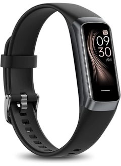 neotimely and Fitness Tracker, with 1.1" AMOLED Color Display Smart Watch, 24/7Heart Rate Monitor, Indoor Outdoor Tracking, Sleep Monitor, 3 ATM Waterproof Step Counter Watch for Women Men (Black)  - Image 1