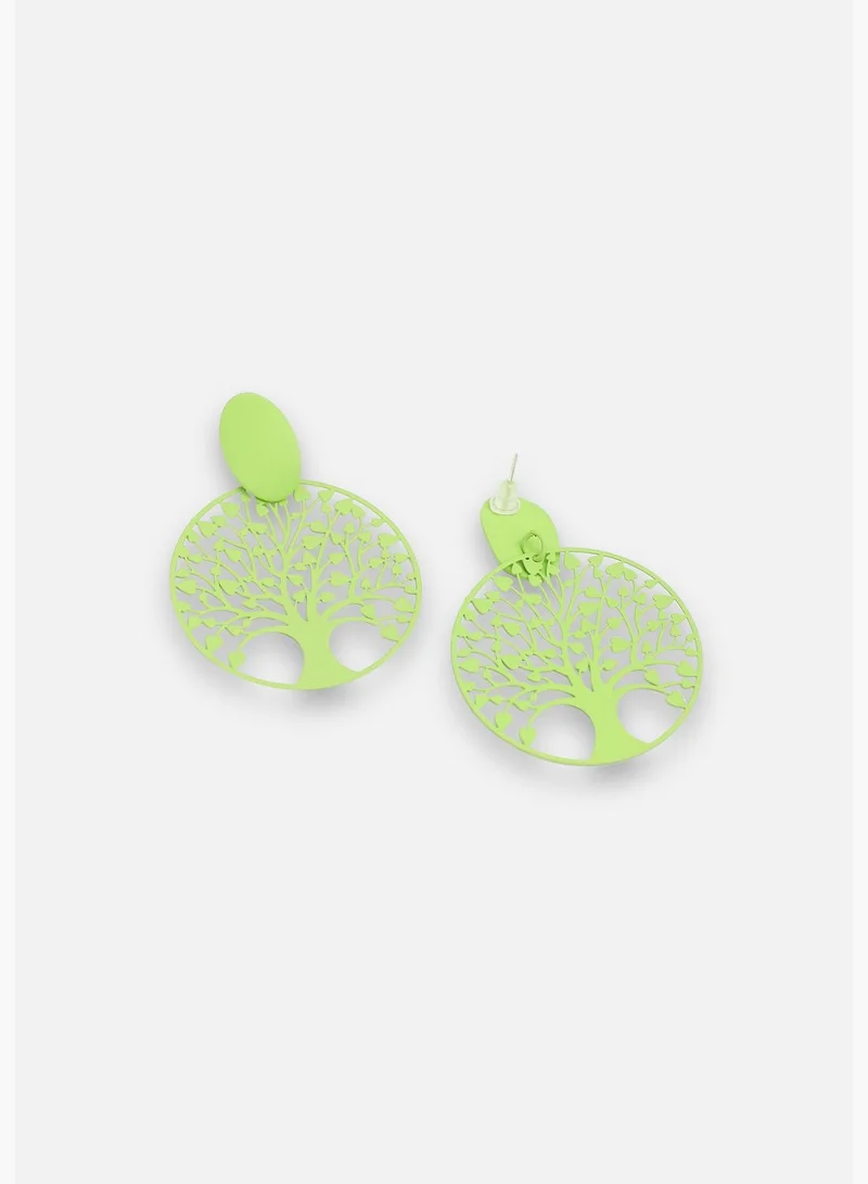 SOHI Gold Plated Party Designer Drop Earring For Women