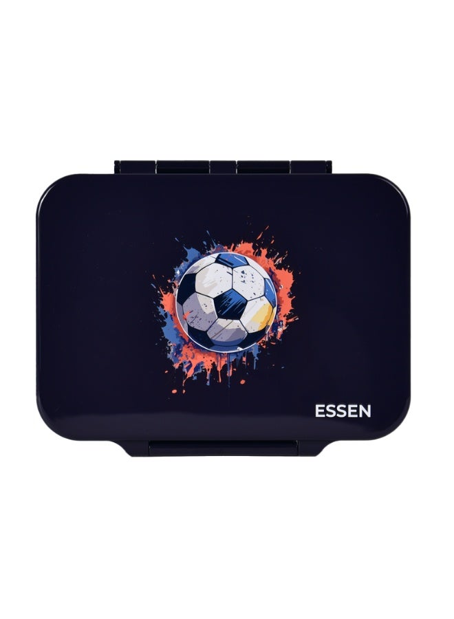 ESSEN Tritan Bento Lunch Box for Kids Boys - Football - Image 1
