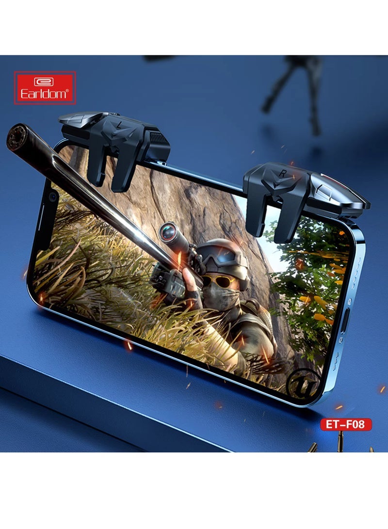 Earldom Earldom F08  Mobile Trigger Controller Shoot Fire Button Smartphone Mobile Game Triggers for iOS & Android - Image 4