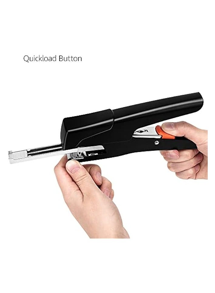 PROMASS Hand Held Effortless Plier Stapler, 25 Sheets, Black - Image 2