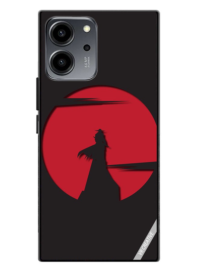 VR CREATIVE Protective Case Cover For Honor 80 SE Japanese Samurai Design Multicolour - Image 1