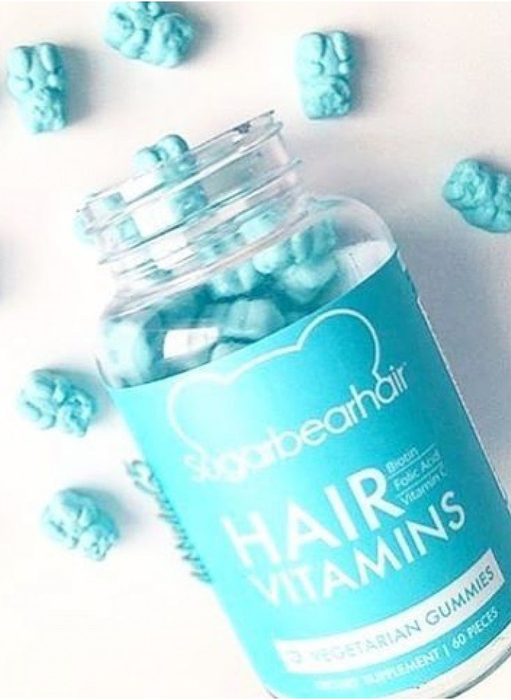 Vitamins - Bear Hair Gummies Hair Vitamins - 75 Gummies Pack - Image 1