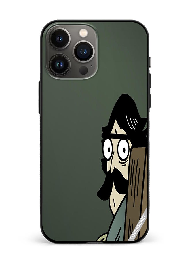 COVERSCART Protective Case Cover For Apple iPhone 14 Pro Meme Man Design Multicolour