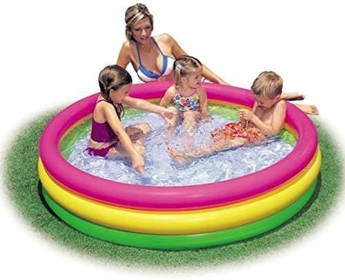 Intex Sunset Glow Inflatable Pool - 136L Capacity, Multicolor - Image 3