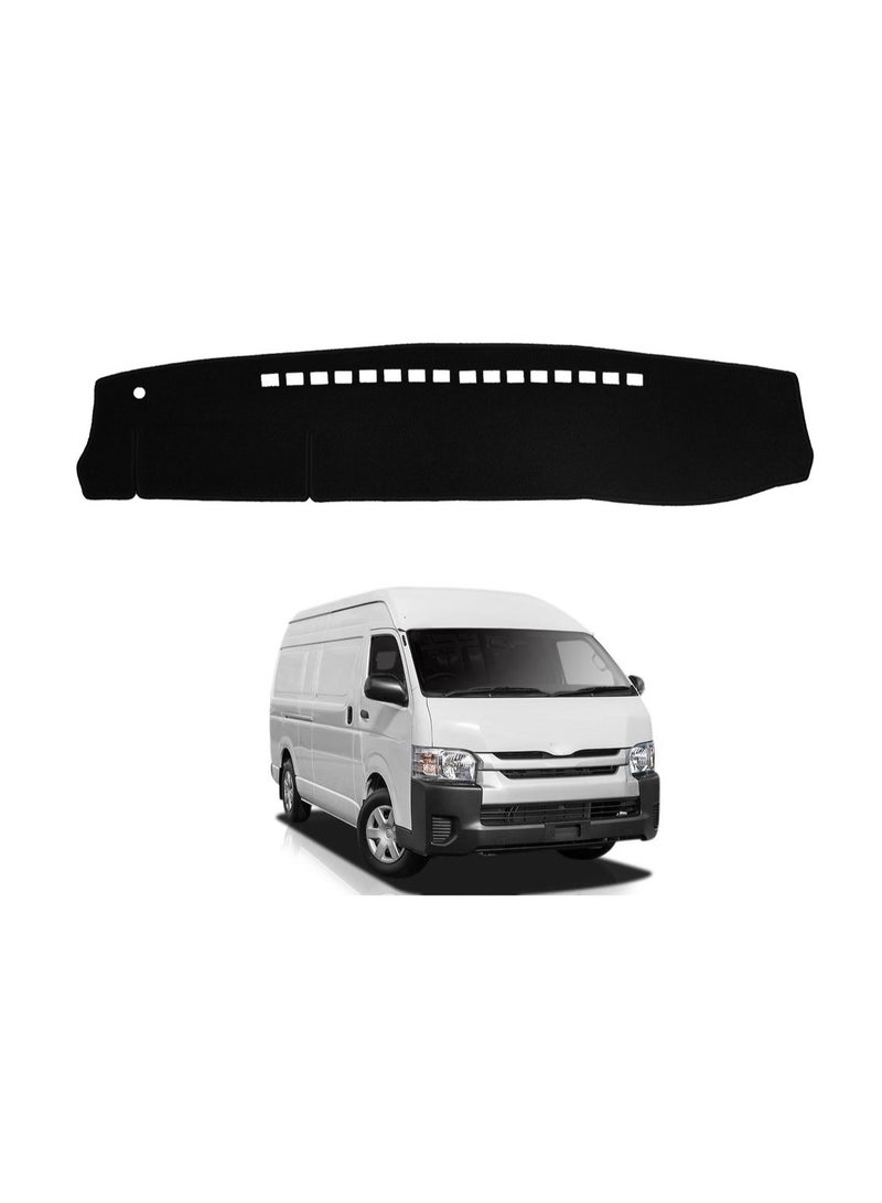 KGL BROSISS Dashboard cover for Toyota Hiace Pluse 2014 to 2018, anti slip protective mat, interior sun and UV-resistant protector - Image 1
