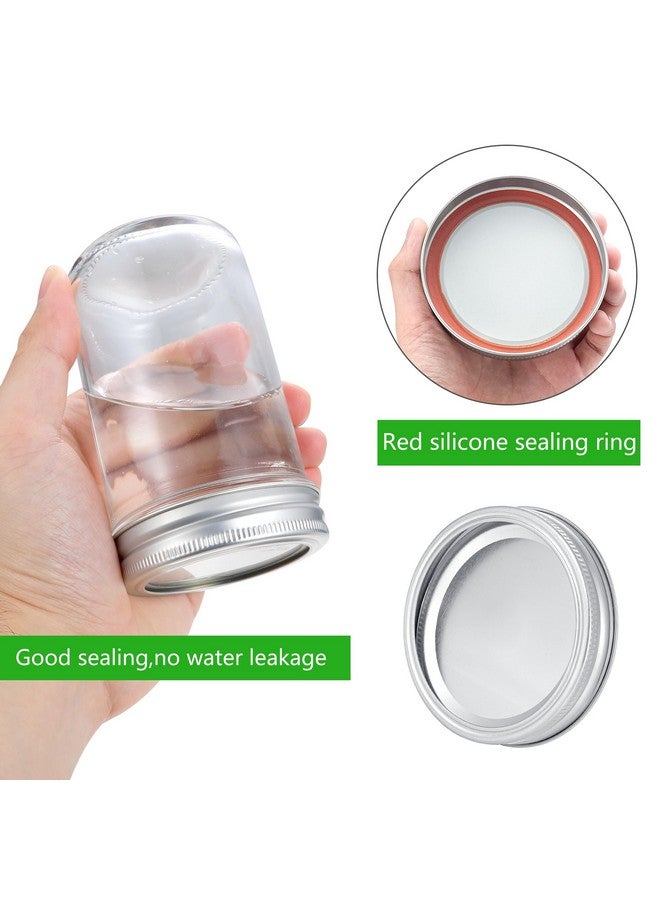 EvaHab 72Pcs Canning Lids with Rings Wide Mouth, for Ball, Kerr Jars - Split-Type Metal Mason Jar Lids for Canning - 100% Fit & Airtight for Regular Mouth Jars (36Lids+36Rings for Wide Mouth)  - Image 5