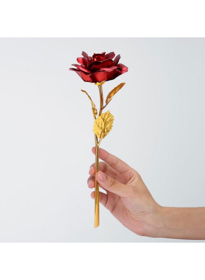 ascension Plastic Red Rose for Valentine Day Gift Artificial Flower Valentine Gifts for Girlfriend Boyfriend Husband Wife Valentine Week Rose Day Gifts Rose Flower for Loved Once - Image 4