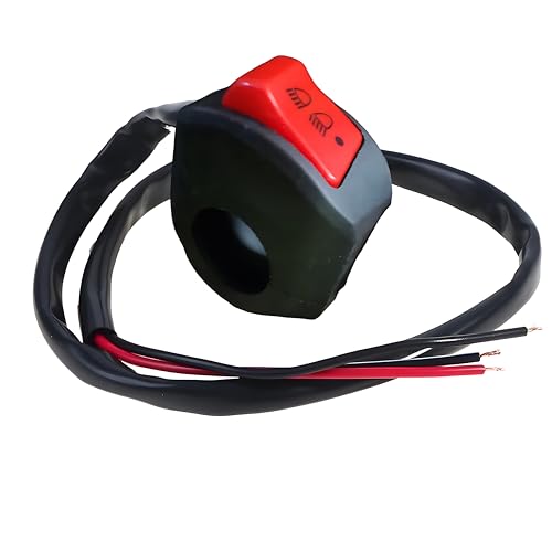 Autozap 22mm Universal Motorcycle Switch ON/ON/OFF Connector Button Handlebar 10 A Three Way Switch (Pack of 1 Number of Switches - 1) - Image 2