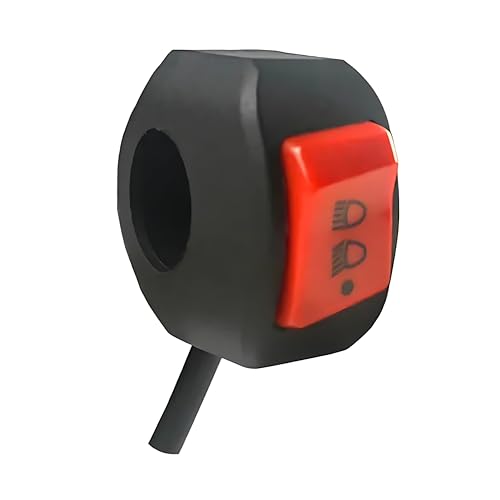 Autozap 22mm Universal Motorcycle Switch ON/ON/OFF Connector Button Handlebar 10 A Three Way Switch (Pack of 1 Number of Switches - 1) - Image 4