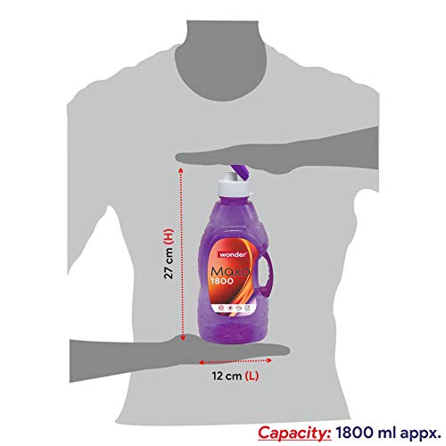 Wonder Homeware Maxo 1800 Fliptop Fridge Bottle Set, 2 pc Set 1800 ml, Purple Color, Made In India, KBS02604 - Image 2