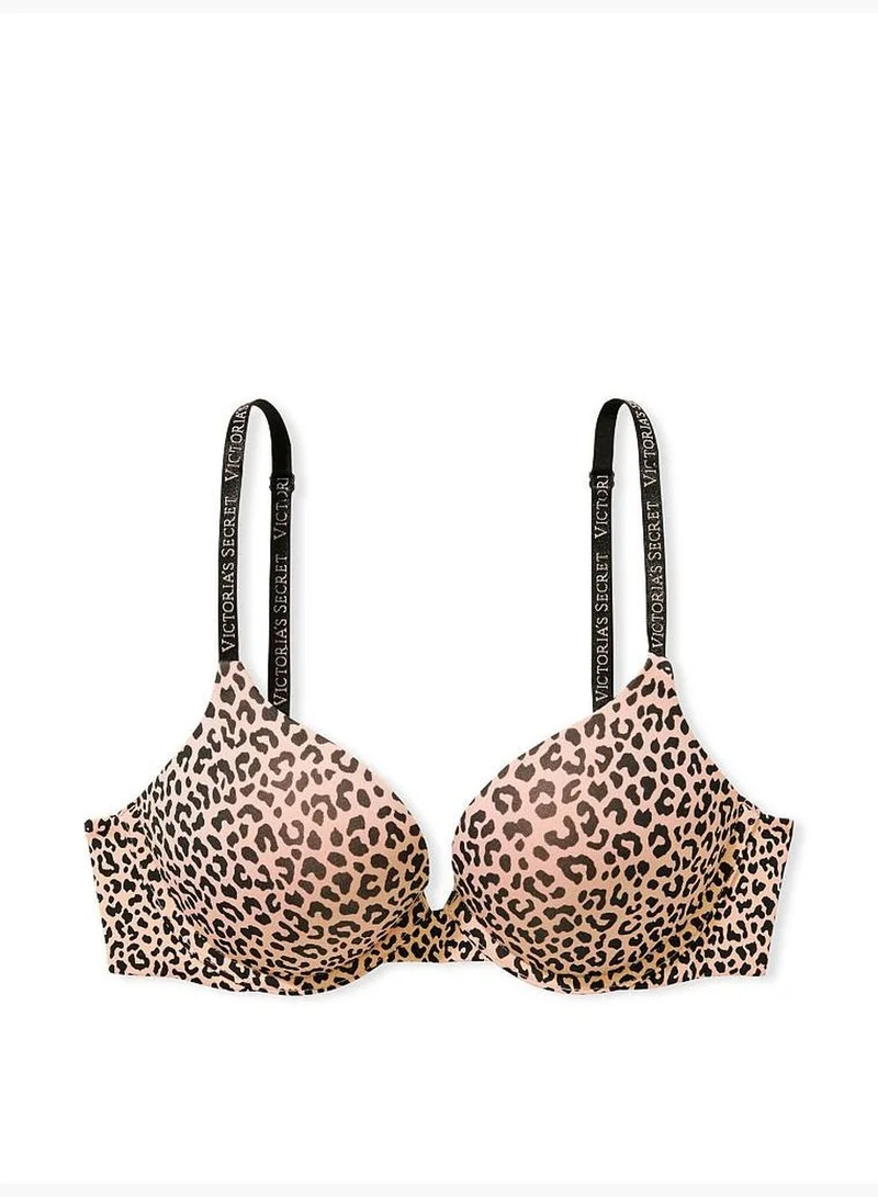 Victoria's Secret T-Shirt Perfect Shape Logo Strap Bra