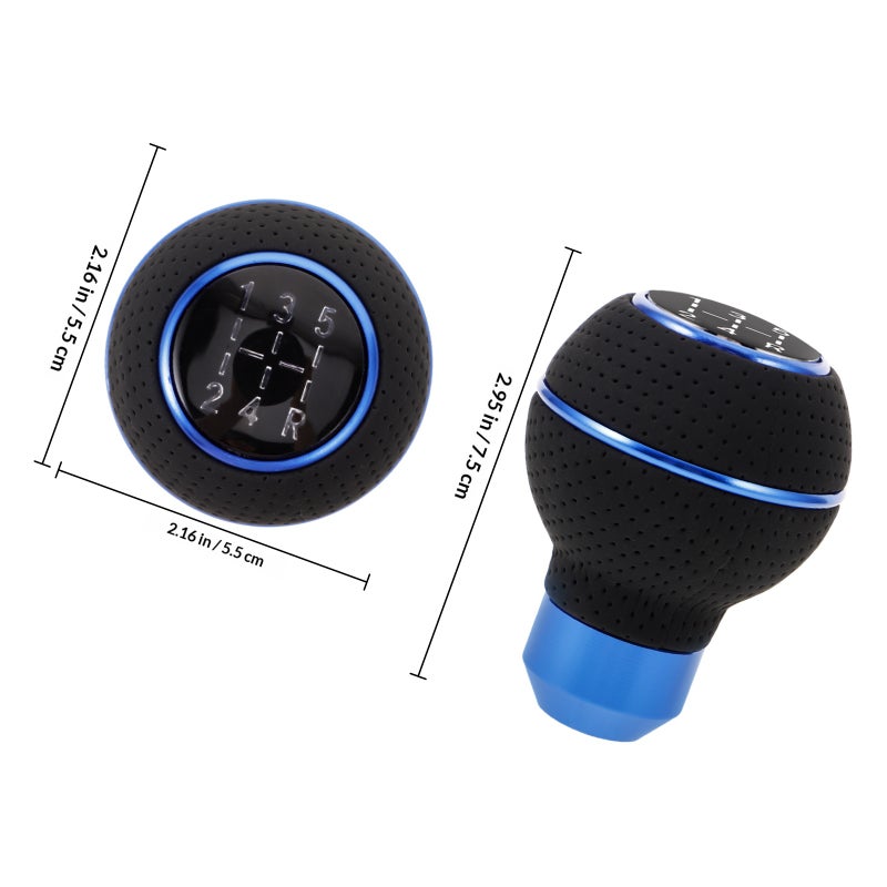 Automotive Shifter Knob 5 Speed Gear Stick Shift Knob Manual Car Shift Knob Lever - Image 2