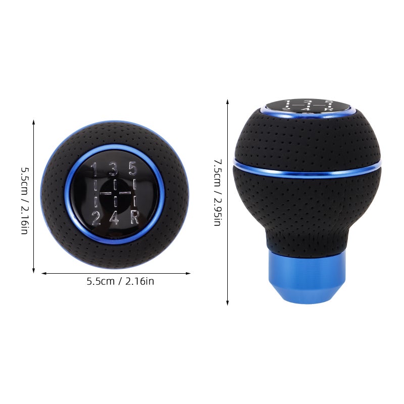 Automotive Shifter Knob 5 Speed Gear Stick Shift Knob Manual Car Shift Knob Lever - Image 4