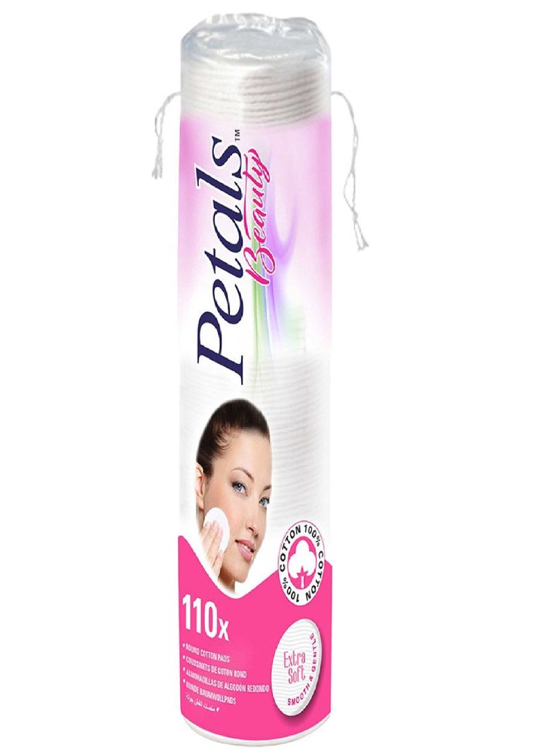 PETALS MAKE-UP PADS 110'S