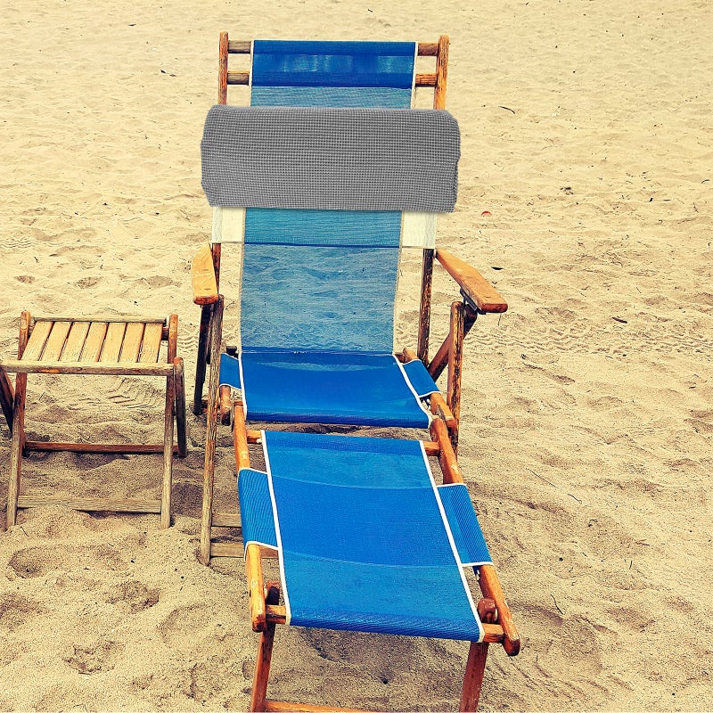 Camping Chair Accessories with Elastic Straps for Deck Chair Headrest Support - Image 3