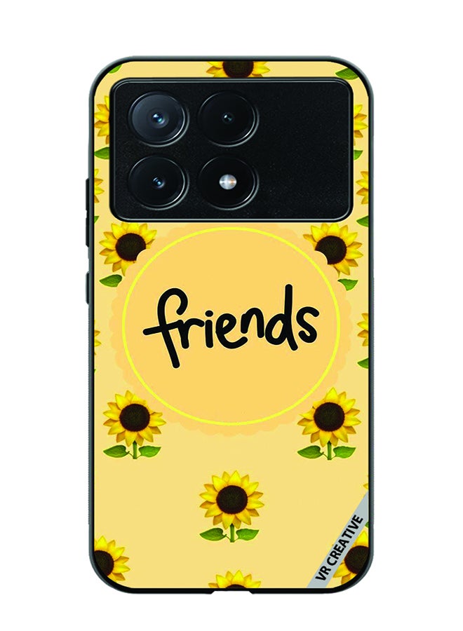 VR CREATIVE Protective Case Cover For Xiaomi Poco X6 Pro Friends Design Multicolour - Image 1