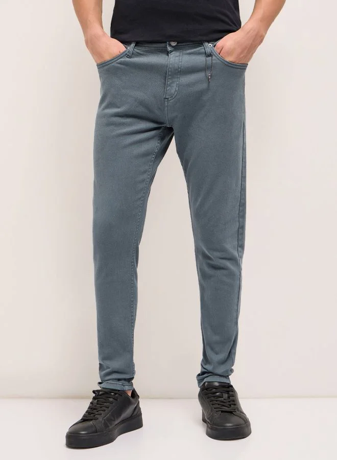 THE BEAR HOUSE Men's Stylish Jeans with Comfortable Stretch and Skinny Fit Classic Comfort With Modern Style, Perfect For Everyday Casual Looks And Effortless Streetwear Vibes