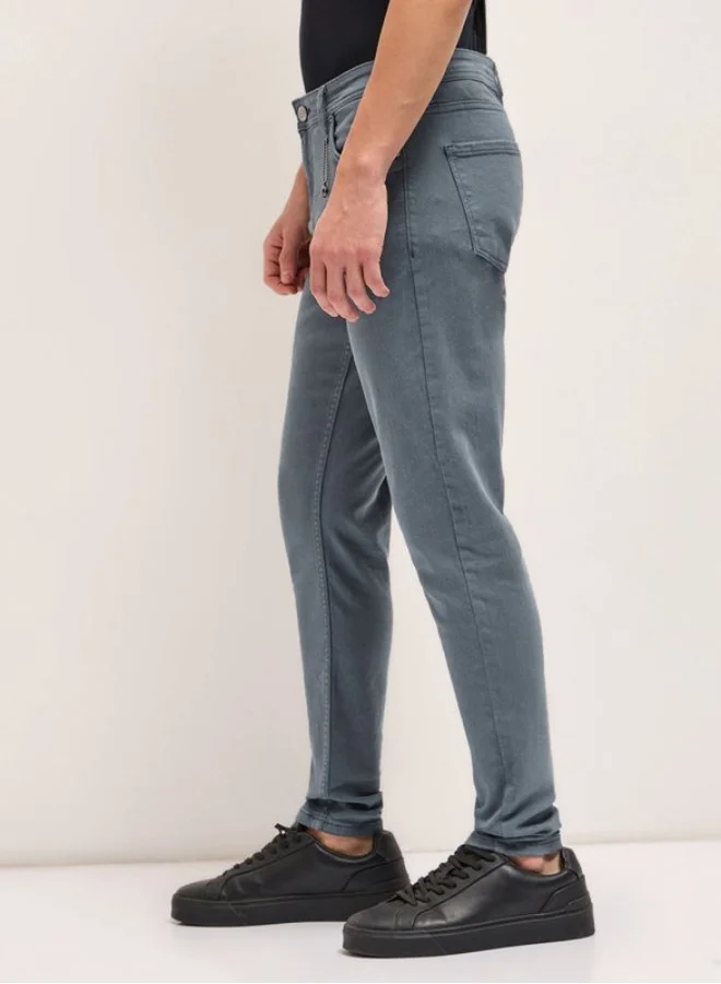THE BEAR HOUSE Men's Stylish Jeans with Comfortable Stretch and Skinny Fit Classic Comfort With Modern Style, Perfect For Everyday Casual Looks And Effortless Streetwear Vibes