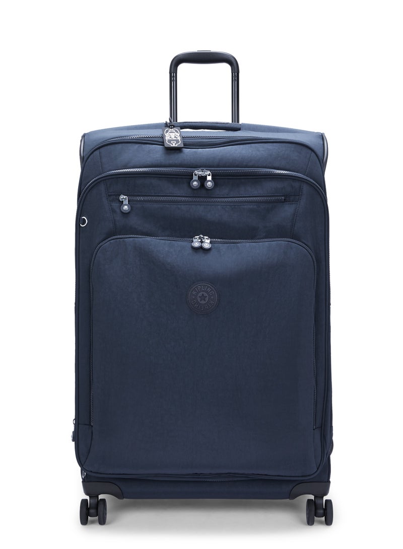 New Youri Spin Large Wheeled Travel Case with Extendable Trolley Handle 76cm/29inches,  4.70kg, 100L Blue Lover
